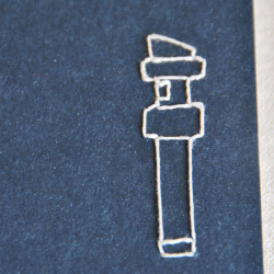 Carnet Sabre Laser bleu - Star Wars