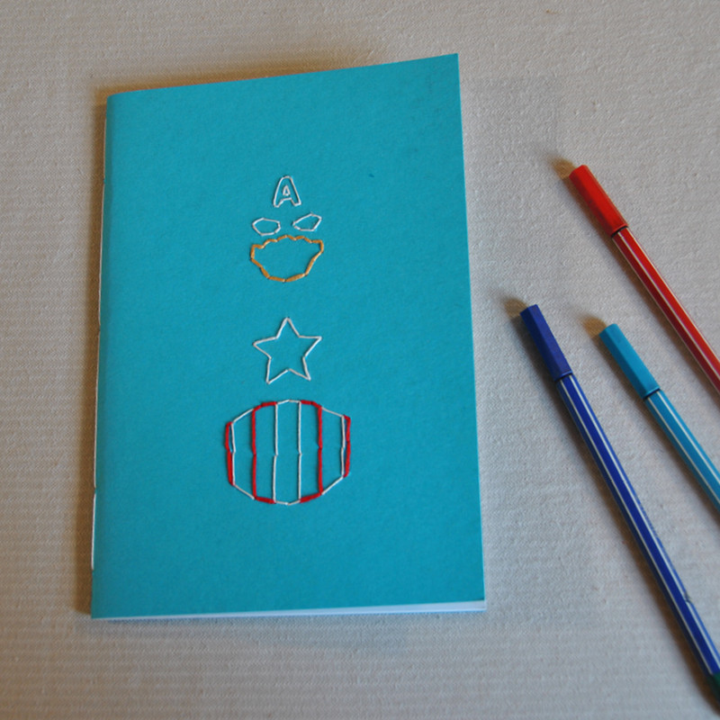 Carnet Captain America - Marvel