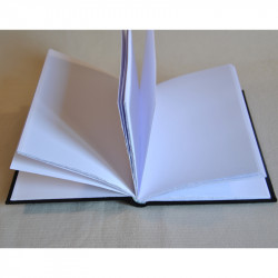 Carnet en jean noir