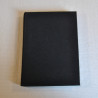 Carnet en jean noir