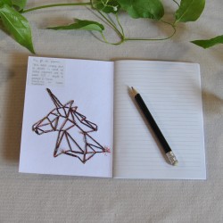 Carnet Licorne